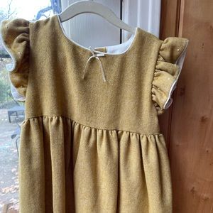 Bella Bliss flutter sleeve herringbone dress!